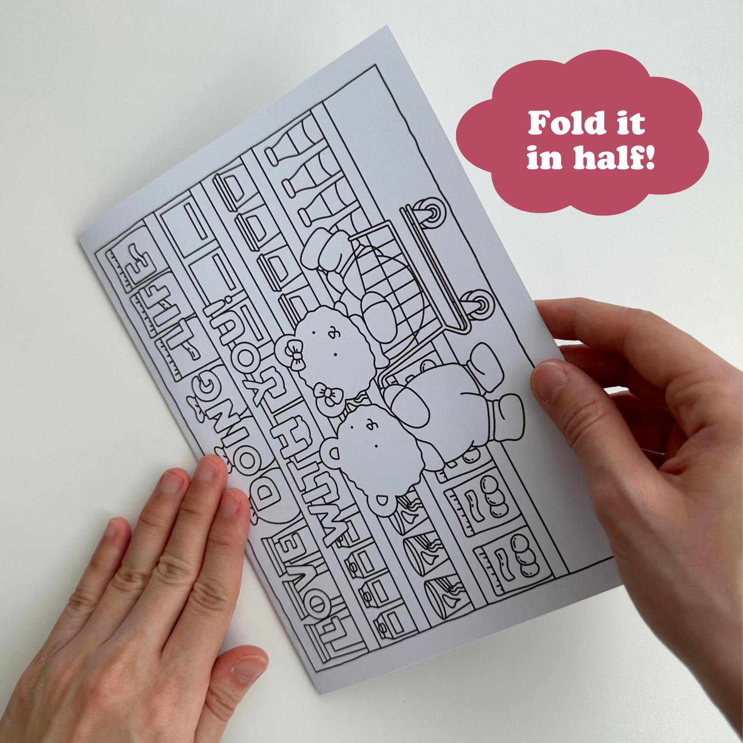 Printables - Love Doing Life With You Card