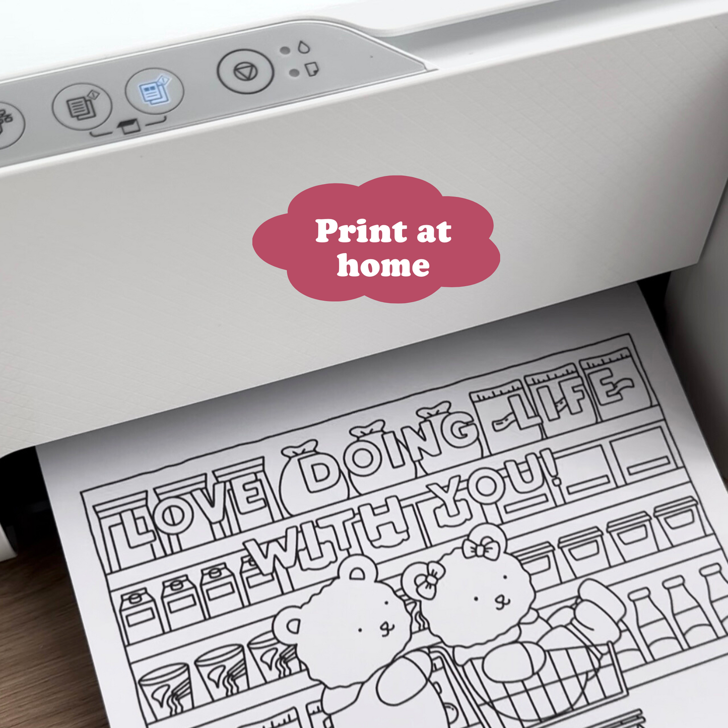 Printables - Love Doing Life With You Card