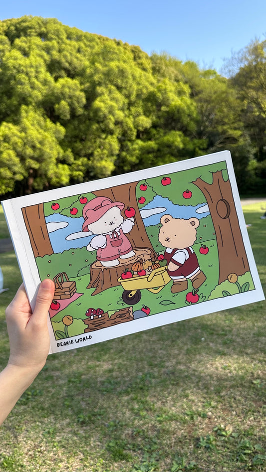 Bearie World Coloring Book