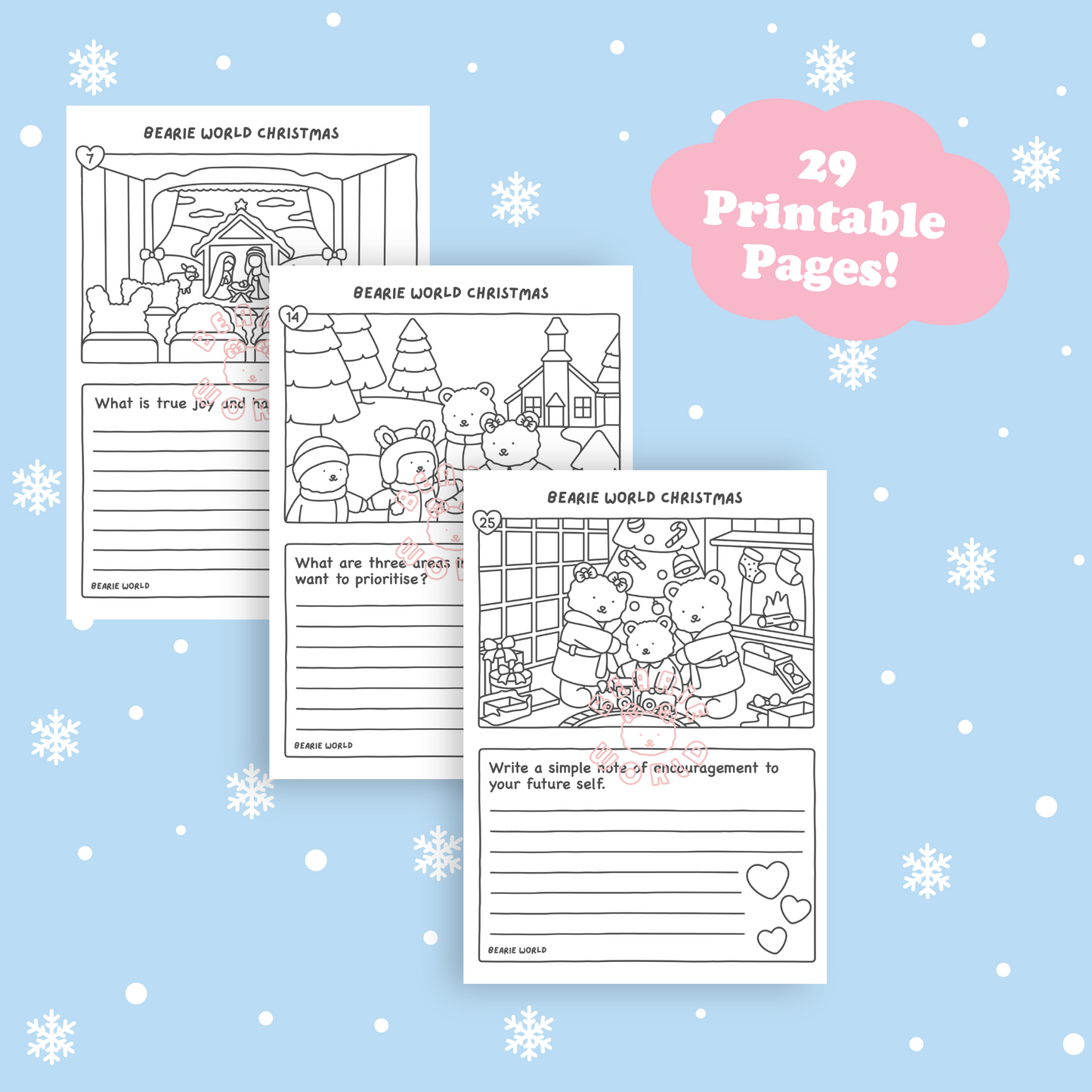 Printables - Christmas Advent Calendar